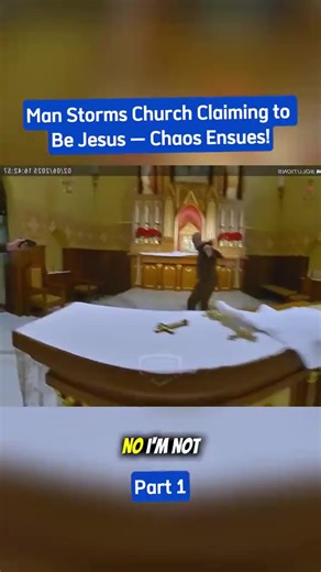 Shocking Video : Demon possessed man tries to steal the true body and blood of Christ but gets blown back by invisible force. (Luke 22:19) And having taken the bread, having given thanks, He broke it and gave to them, saying, "This is My body, which is given for you; do this in remembrance of Me," | John M Clinton