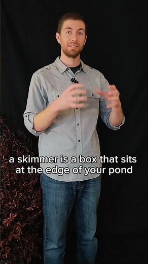 What is a pond skimmer and how does it work