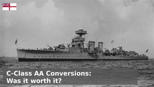 【海军历史杂谈】- 英国C级防空巡洋舰