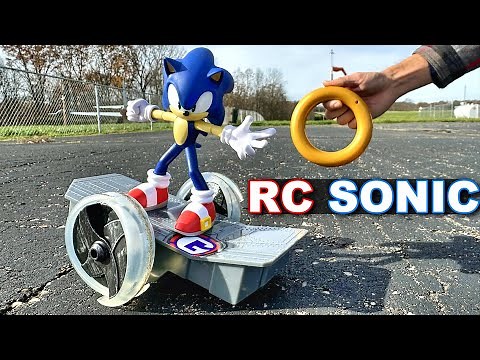 Unleashing SONIC SPEED! 🌀 Epic RC Skateboard in Action!