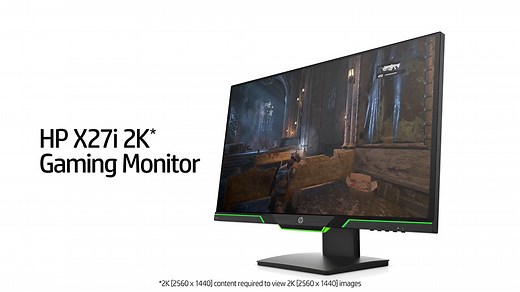 HP X27i QHDゲーミングディスプレイ - 製品詳細 - ゲーミングモニター | 日本HP