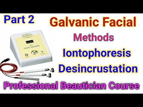 Galvanic Facial Machine Methods.full theory Hindi & English.Skin care. Makeup. Hair care