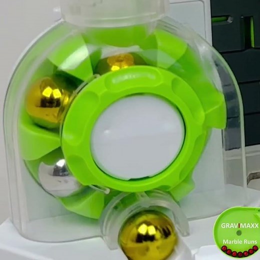 The Ultimate Gravitrax Vertical Cannon Test! Full video on my youtube channel! 💚 #shorts #gravitrax