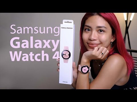 Samsung Galaxy Watch 4 (PINK GOLD) unboxing, setup + first impressions!