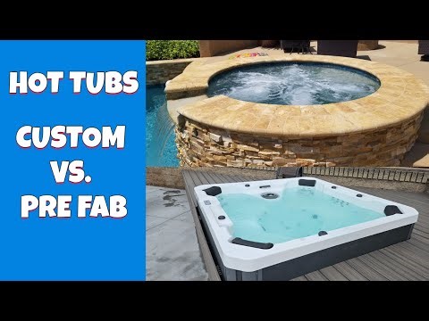 Custom Hot Tub vs Prefab Hot Tub: What’s the Difference & How Much Do They Cost?