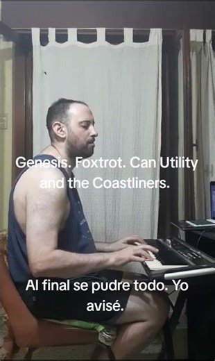 Genesis. Foxtrot. Can Utility and the Coastliners. #génesis #progrock #keyboard #keyboardsolo