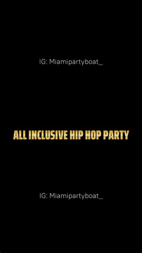 YACHT PARTY MIAMI | HIP HOP YACHT PARTY MIAMI | 3HR FREE DRINKS
