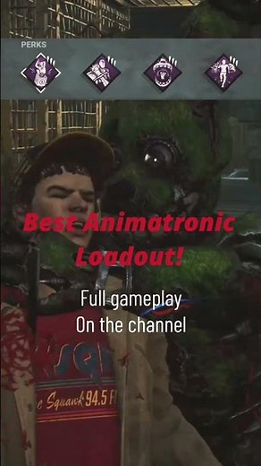 The best Animatronic loadout #deadbydaylight #dbd #animatronic #animatronics #fnaf #dbdshorts