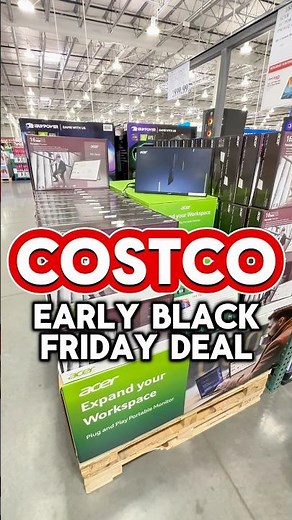 Costco Early Black Friday Deal 💻 Acer 16” Portable Monitor‼️#costco #blackfriday #portablemonitor