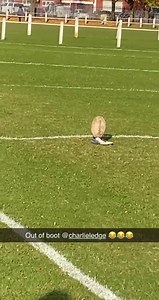 You've got to do what you have to to! 😂 Amateur rugby at its finest! Westgate common! | Rugby League Fan Club