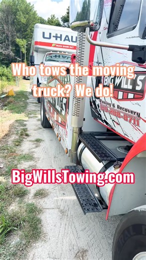Box Truck Towing Goldsboro, NC | Big U-Haul, Big Will’s #trucktowing #bigtruck #views #towing #fyp
