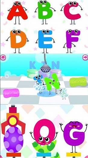 ABC Learning Game #6 - Explore the Letters and Phonics