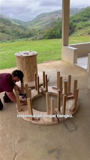 DIY Spool Table Makeover! 🛠️