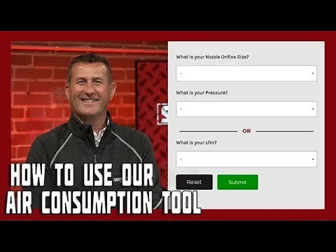 Sandblaster CFM Chart - How To Use Our Air Consumption Tool