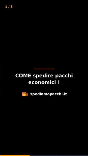 COME spedire pacchi economici ! #corriere #logistica #aziendali #spedizioni