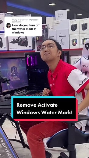 Replying to @DepressoeXpresso Here’s how you remove activate windows water mark using CMD> bcdedit -set TESTSIGNING OFF #ADVANTI #ADVANTIBahrain #pctips #Bahrain #thatshowyoufixthat #pctutorial