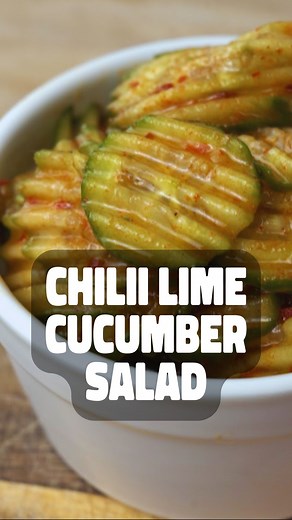 Cucumber Salad with a bit of a kick, would you eat this? 👀🥗 | Dan-O's Seasoning