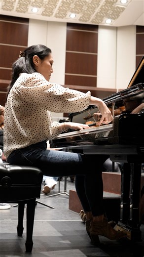 4.1K views · 92 reactions | A glimpse into rehearsal for Beethoven’s Choral Fantasy  Featuring Jeewon Park. What begins with a single piano line unfolds into one of Beethoven’s most inspiring works. Experience Choral Fantasy and Bernstein’s Kaddish Symphony this weekend with your Florida Orchestra. Fri, Nov 7, 8 pm | Straz Center Sat, Nov 8, 8 pm | Mahaffey Theater #piano #pianosolo #pianosoloist #beethoven | The Florida Orchestra | Facebook