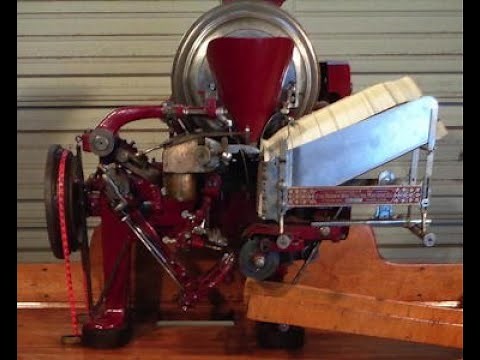 Real Seeds Ballard Brown Bag Seed Packing Machine in action