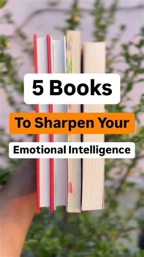 5 Books To Sharpen Your Emotional Intelligence 💡📚 Mastering your emotions is the ultimate superpower. 🧠✨ These 5 books will help you understand yourself, connect deeply with others, and handle any situation with calm confidence. 💪 If you want to lead better, love smarter, and live with more peace — start here. ❤️ 👉 Which one will you read first? 📌 Book links below — your emotional glow-up starts today! Follow Get Books for more life-changing book recommendations. #EmotionalIntelligence #Se