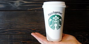 Starbucks says oops: No more “Race Together” on coffee cups