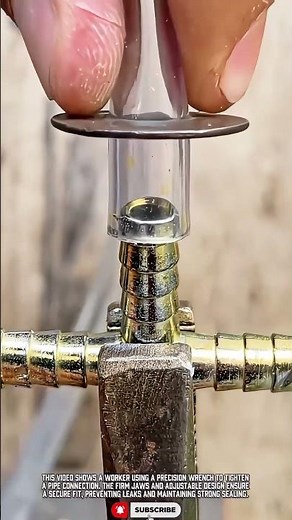 Simple Wrench Tool : Useful for Strong Pipe Sealing #ToolHolder