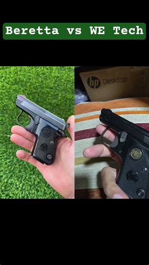 Beretta vs WE Tech #shorts #subscribe #like #airsoft