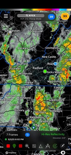 Next round to the west and south some short breaks are occurring but this will change as we get into the night | Responding Fire
