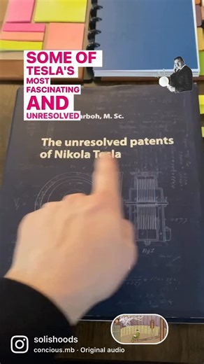 Charlie Solis on Instagram: "The Amazing and Unresolved Patents of Nikola Tesla: the patents he didn’t protect!! Help support the Tesla Museum by using my Amazon Affiliate Shop to get your copy Today!🙏❤️🙏 Link in bio! #NikolaTesla #randalcarlson #joerogan #joeroganexperience #TeslaCoil Magnifying Transmitter tesla bladeless turbine tesla museum"