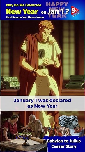 Why Do We Celebrate New Year on Jan 1? 🤯 Real History Explained in Telugu