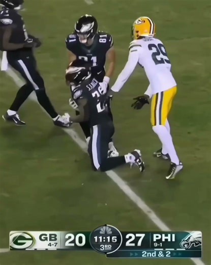 Eagles won 40-33 on 11/27/2022 #nfl #eagles #gg