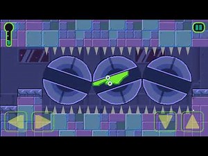 Slime Labs Level 18 - ALL DISKS 💾💾💾 - Walkthrough Gameplay 🧪🥼 | SKILLGAMING ✔️