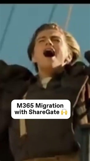 POV: M365 migration without ShareGate 🚢