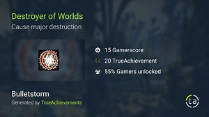 Destroyer of Worlds achievement in Bulletstorm
