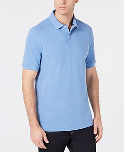 Club Room Men's Classic Fit Performance Stretch Polo, Created for Macy's  - Macy's