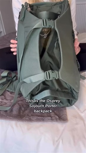 The Planet Traveller on Instagram: "The Osprey Sojourn Porter 30L marries the comfort of a backpack with the storage capacity of a duffel in one durable package. Unique Strait Jacket straps compress contents to a smaller size, while an AirScape backpanel keeps you cool and dry as you move through your day. #theplanettraveller #osprey #backpack #travelbackpack"