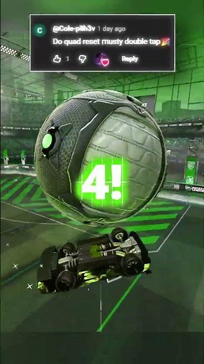 *INSANE* [4] QUAD FLIP RESET TO MUSTY DOUBLE TAP! | Rocket League