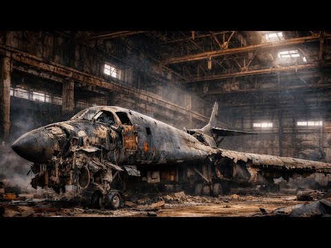 ASMR Restoration of an Abandoned B-1 Lancer in an American Warehouse | Full Process No Music"
