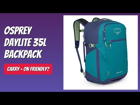 REVIEW (2026): Osprey Daylite 35L Backpack. Features.