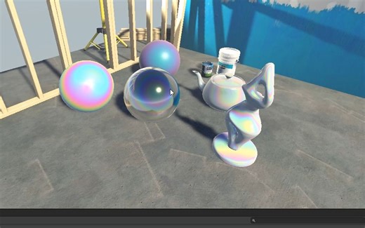 Unity URP ShaderGraphs 制作镭射材质效果