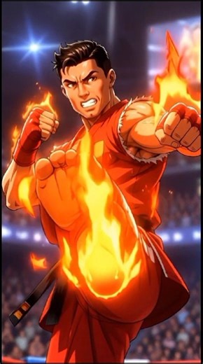 Cristiano Ronaldo in Street Fighter 😱⚡ CR7 Final Boss Transformation