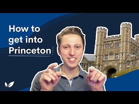 How to get into Princeton