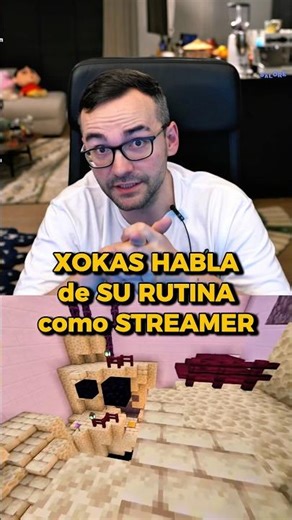 XOKAS TALKS ABOUT HIS ROUTINE AS A STREAMER #xokas #elxokasclip #elxokas #twitch