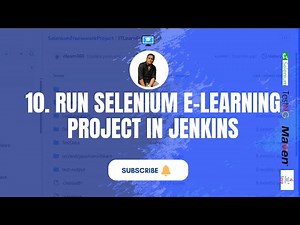 Automate Project in Jenkins | Selenium Realtime Project Framework