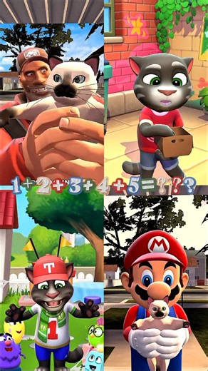Meet the Cupcake 🧁 (Animation Meme) #funny #shorts #mytalkingangela2 #games #talkingtom