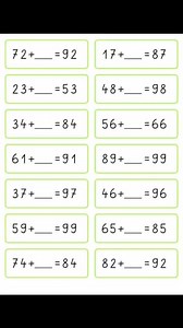44K views · 294 reactions | Addition And Subtraction For Grade2 | Kiddoctive - Homeschooling #worksheetsforkids #addition #subtraction #reelsviralシ #fyp | Kiddoctive - Homeschooling | Facebook