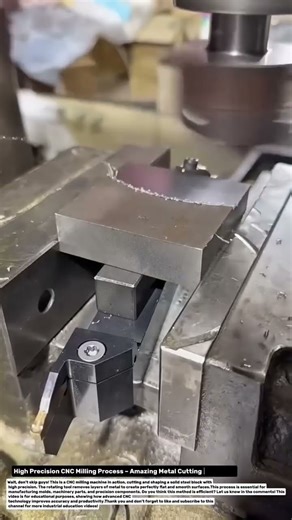 High Precision CNC Milling Process – Amazing Metal Cutting Accuracy!.
