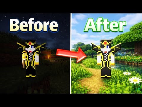 Best Night vision texture pack for Minecraft PE 