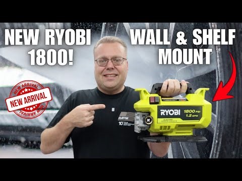 NEW Ryobi 1800! | Ryobi Link, Wall & Shelf Mounts | Review & Testing