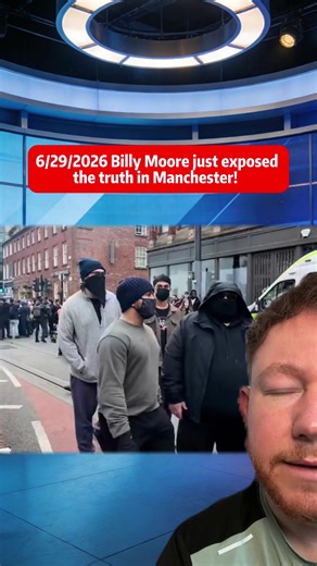 Billy Moore just exposed the truth in Manchester! 😱 What’s REALLY happening? #BillyMoore #Manchester #Protests #PoliticalDebate #Fyp #viral #story #foryou #Marches #pov #storytime #Debates #fypシ #tiktok
